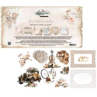 Дизайнерски хартии "Romantic Boho", 30см, 12л., Alchemy of Art