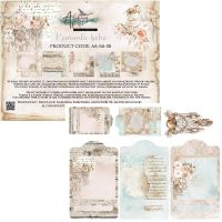 Дизайнерски хартии "Romantic Boho", 20см, 12л., Alchemy of Art