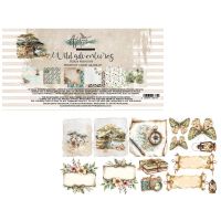 Дизайнерски хартии "Wild Adventures", 30см, 12л., Alchemy of Art