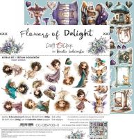 Дизайнерски елементи за изрязване "Flowers of Delight-Fairy World", Craft o'Clock