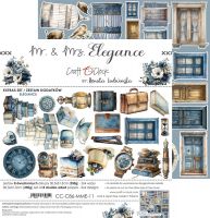 Дизайнерски елементи за изрязване "Mr & Mrs Elegance-Elegance", Craft o'Clock