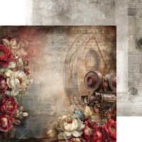 Дизайнерски хартии "Silver Screen Magic", 15см, Craft o'Clock