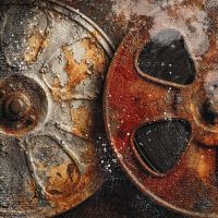 Дизайнерски хартии "Silver Screen Magic", 15см, Craft o'Clock