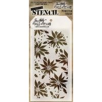 Стенсил "Poinsettia", Tim Holtz