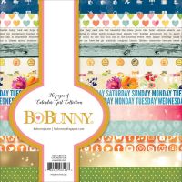 Дизайнерско блокче "Calendar Girl", 15см, Bo Bunny