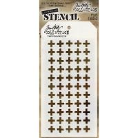 Стенсил "Plus", Tim Holtz
