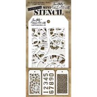 Мини-стенсили комплект 2, Tim Holtz