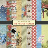 Дизайнерско блокче "The Pirate's Treasure", 15см, ScrapBerry's