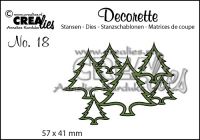Дизайнерска щанца за изрязване "Decorette" №18, Crealies