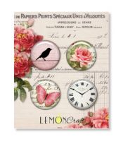Скрапбукинг копчета "Heart Painted", Lemoncraft