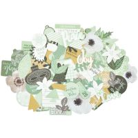 Дизайнерски хартиени елементи "Mint Wishes", Kaisercraft
