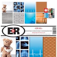 Дизайнерски хартии "Emergency Room", 30см, Reminisce
