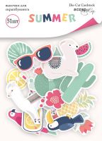 Дизайнерски хартиени елементи "Summer", Scrapmir