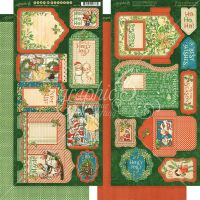 Дизайнерски тагове и джобчета "Christmas Magic", Graphic 45