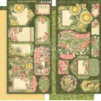 Дизайнерски тагове и джобчета "Garden Goddess", Graphic 45